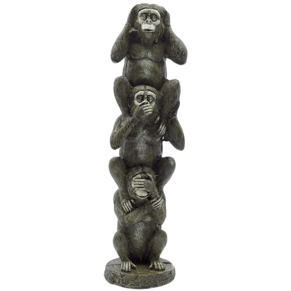 Monkeys Hand-casted Sculpture - Image 15