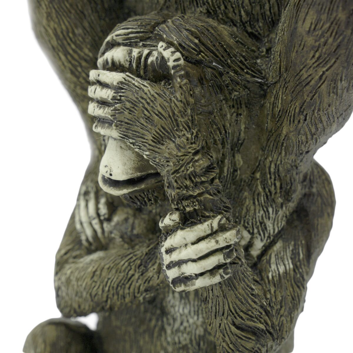 Monkeys Hand-casted Sculpture - Image 5