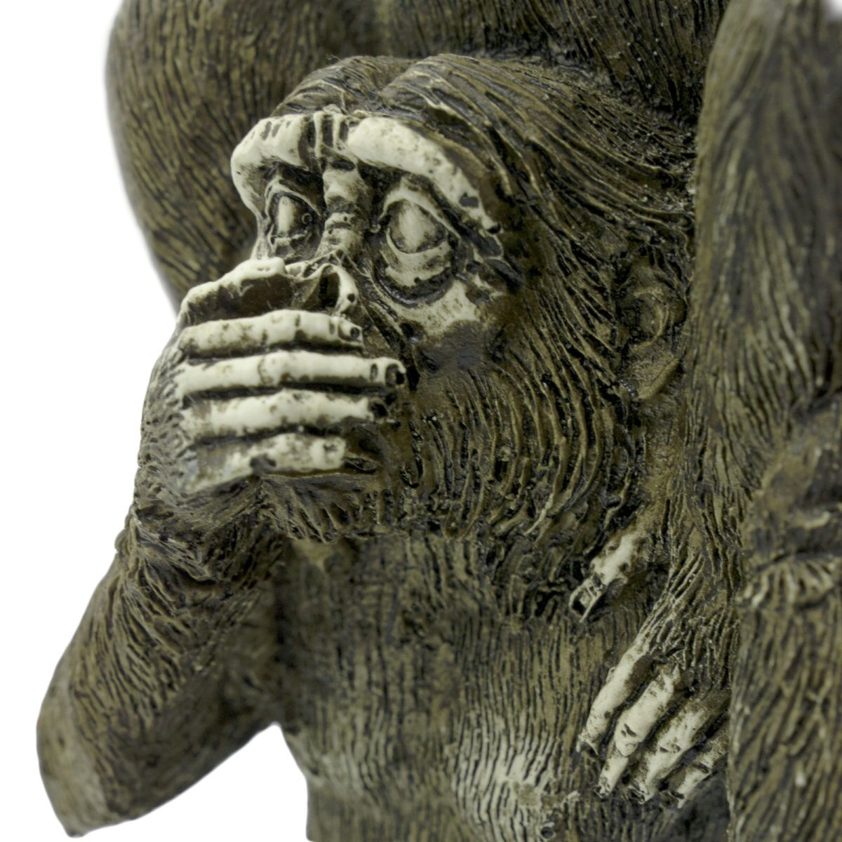 Monkeys Hand-casted Sculpture - Image 4