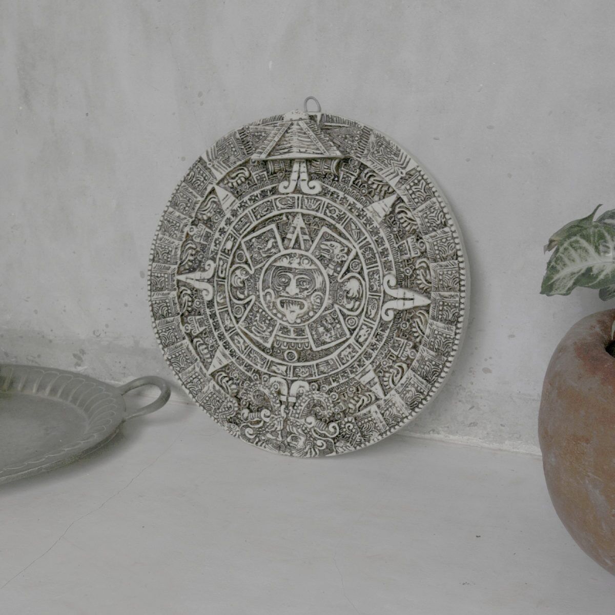Handcasted Aztec "Sun Stone" Calendar - Image 3