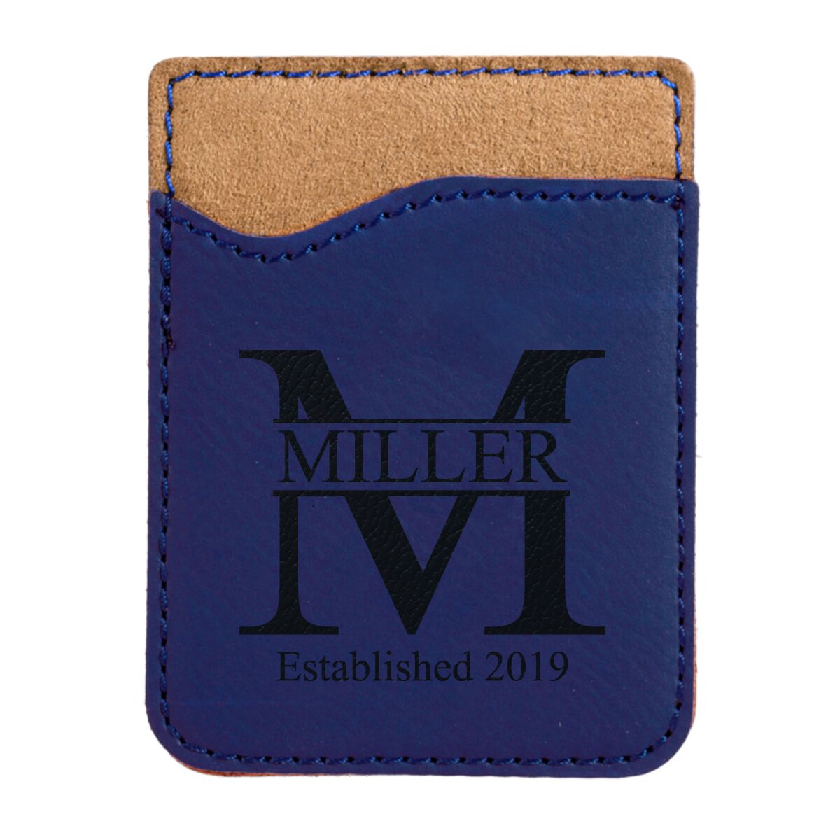 faux leather phone wallet