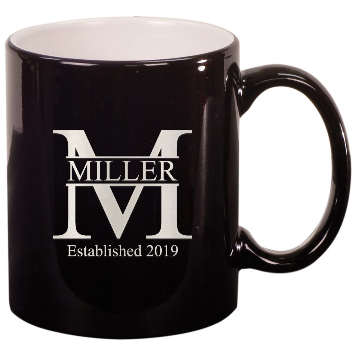 Personalized Monogram 11 oz. Ceramic Mug - Image 8