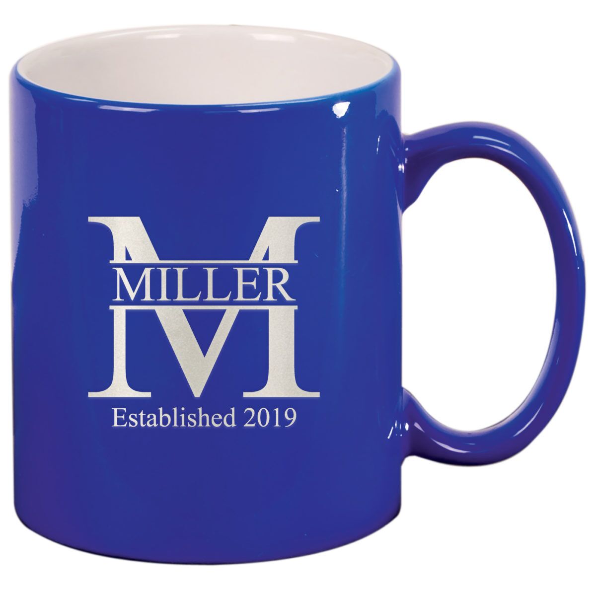 Personalized Monogram 11 oz. Ceramic Mug - Image 9