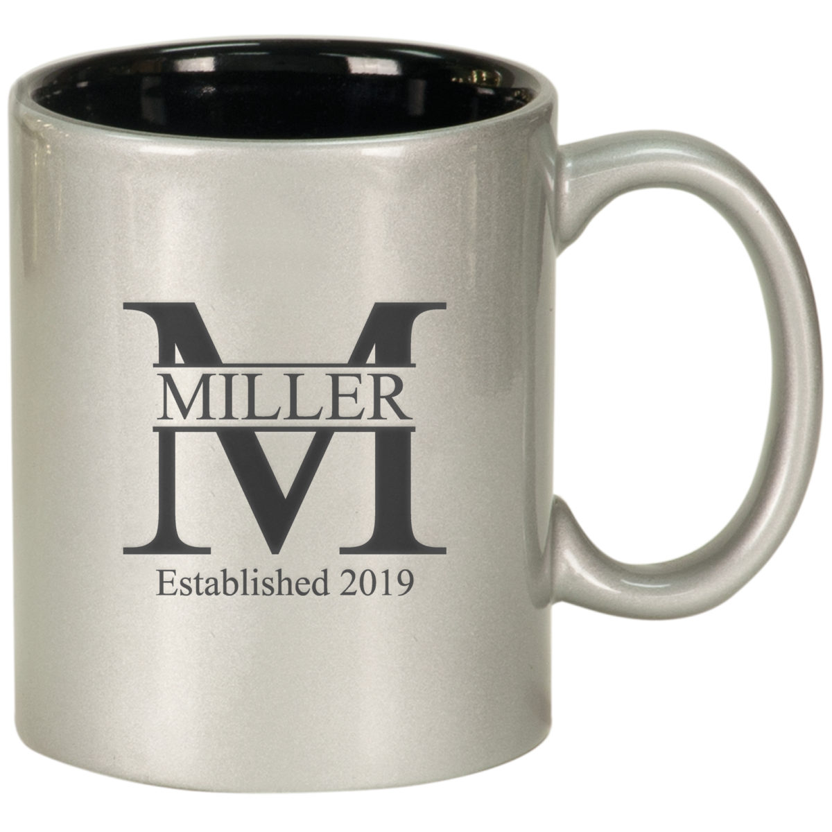 Personalized Monogram 11 oz. Ceramic Mug - Image 5