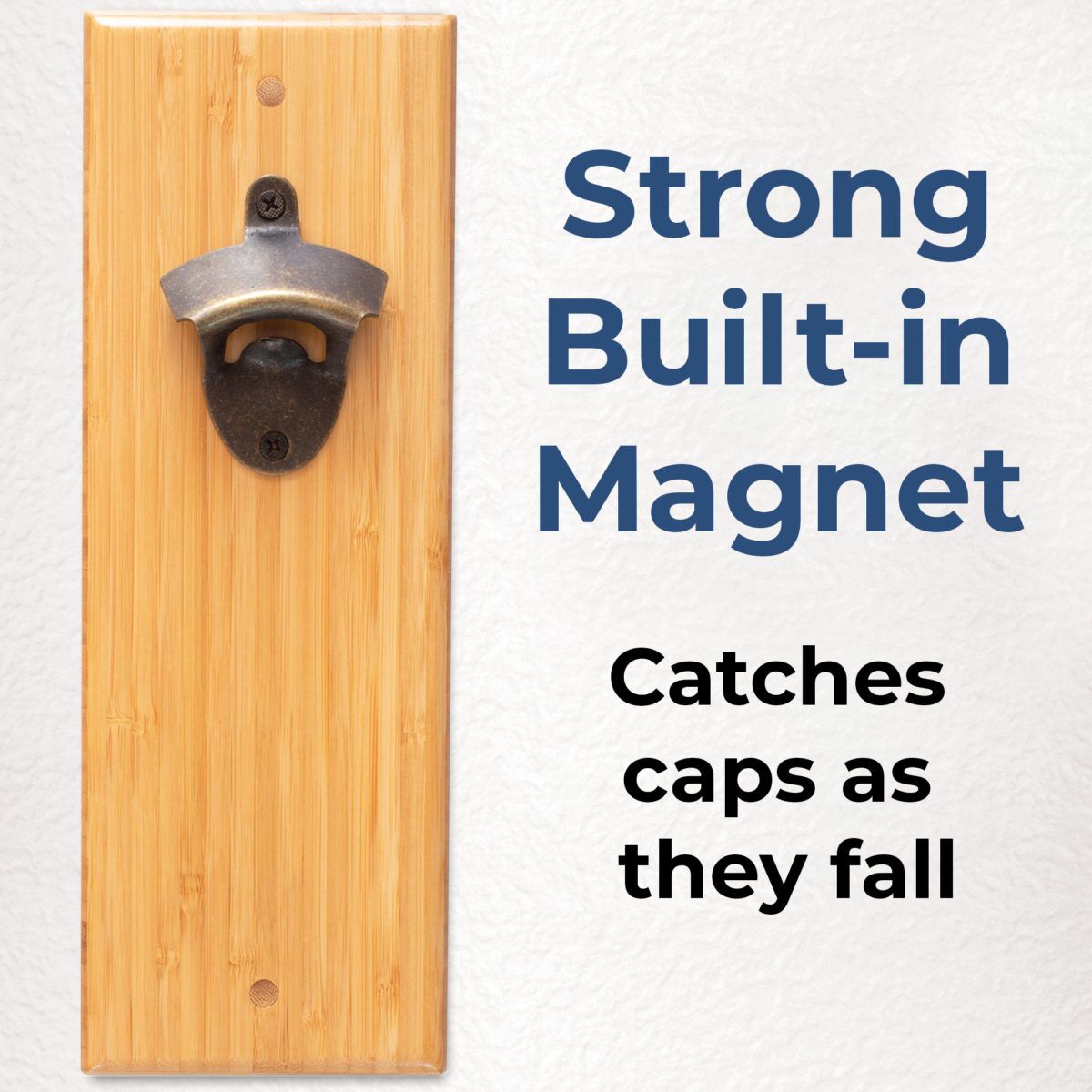 Personalized Monogram Wall Mounted Bottle Opener - Image 3